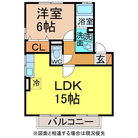 ウィルモア宮小路Ｂ棟の物件間取画像